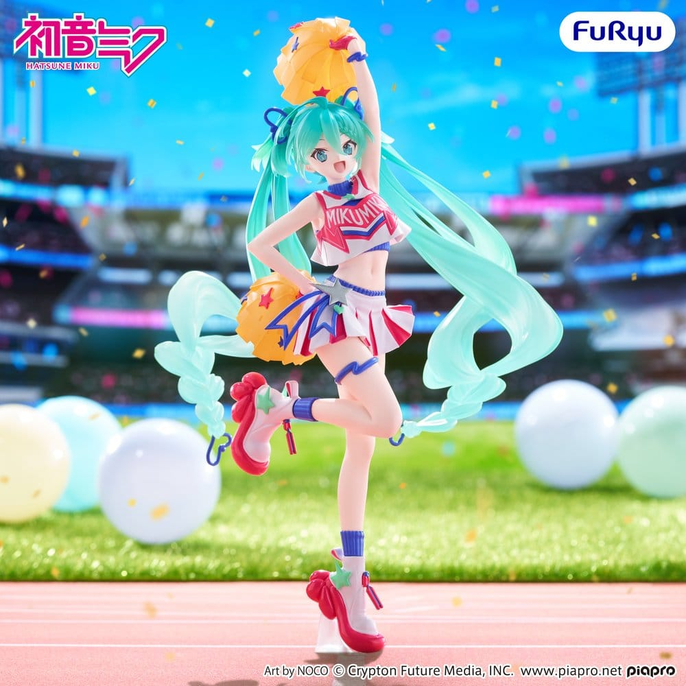 Hatsune Miku Muchute PVC Figure Cheerleader Ver. 22 cm [5]