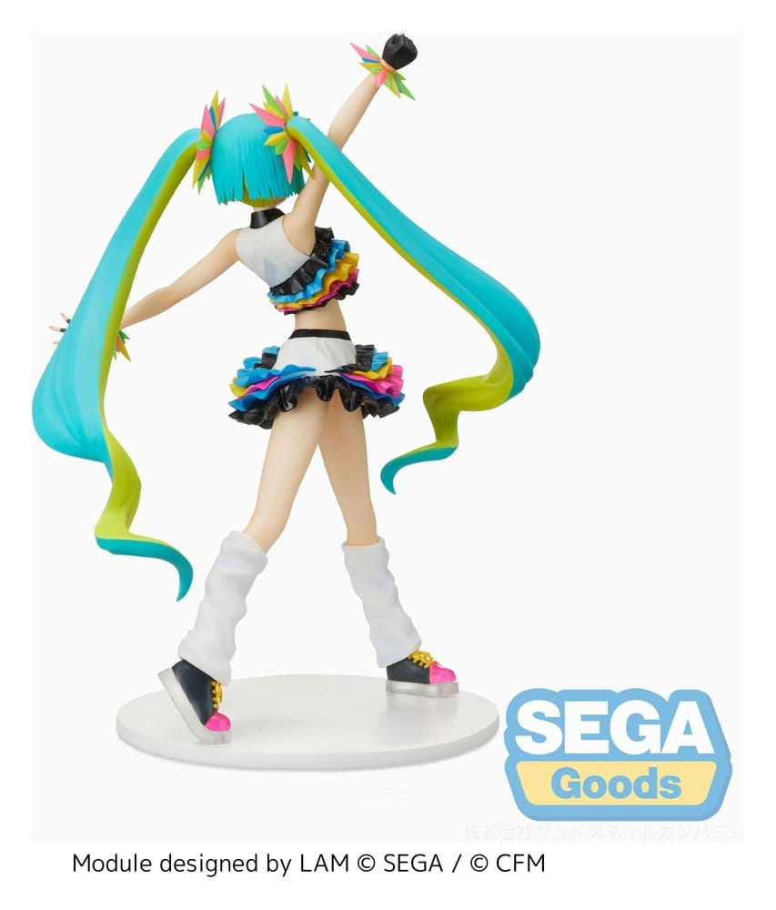 Hatsune Miku Project DIVA MEGA39's FIGURIZM PVC Figure Hatsune Miku - Catch the Wave 25 cm [6]