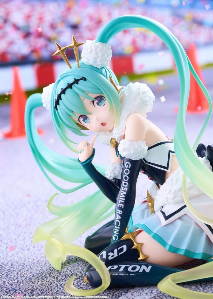 Hatsune Miku Taito Kuji PVC Figure Racing Miku 2018 Ver. Round 8 13 cm [6]