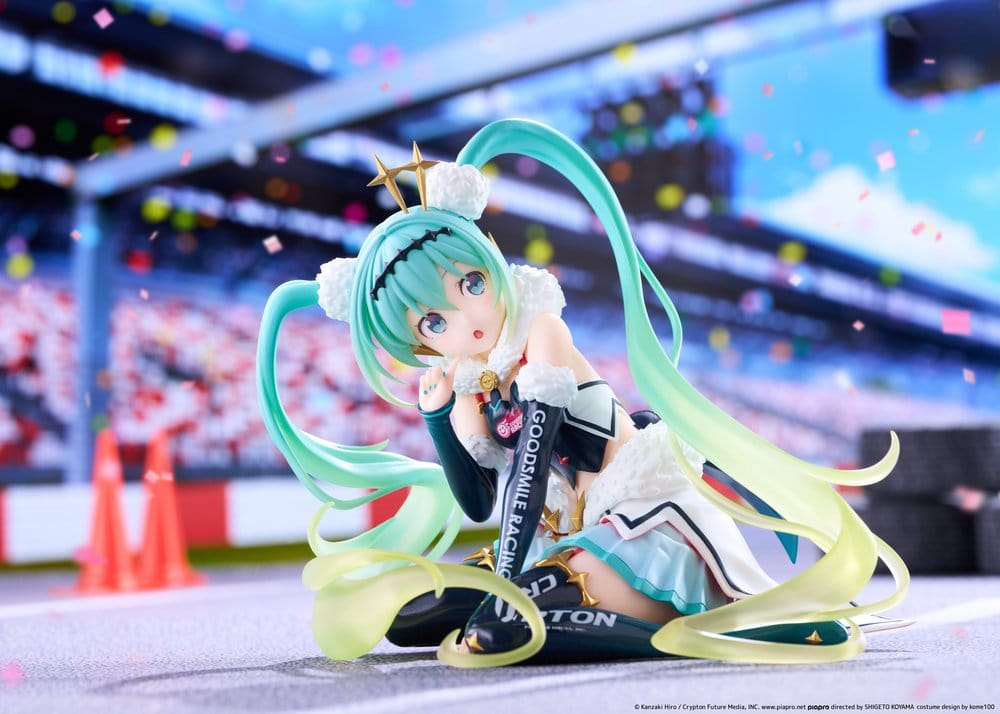 Hatsune Miku Taito Kuji PVC Figure Racing Miku 2018 Ver. Round 8 13 cm [5]