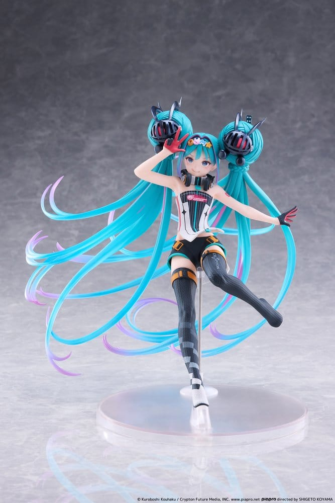 Hatsune Miku Taito Kuji PVC Figure Racing Miku 2026 Ver. Original 18 cm [8]