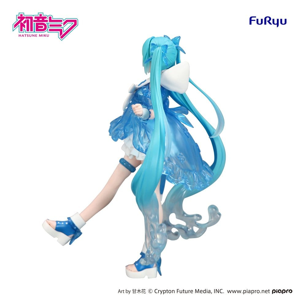 Hatsune Miku Trio-Try-iT PVC Statue Miku Rainy Dance 19 cm [8]