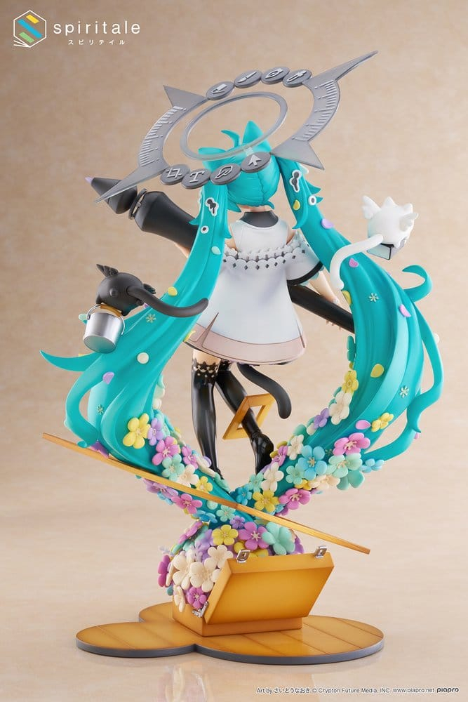Hatsune Miku x Naoki Saito PVC Statue 1/7 My Figure Making! The Painter Ver. 34 cm [4]