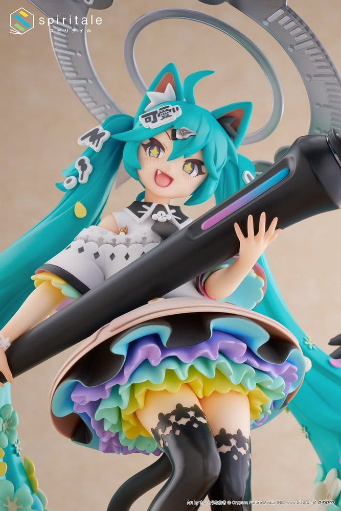 Hatsune Miku x Naoki Saito PVC Statue 1/7 My Figure Making! The Painter Ver. 34 cm [7]