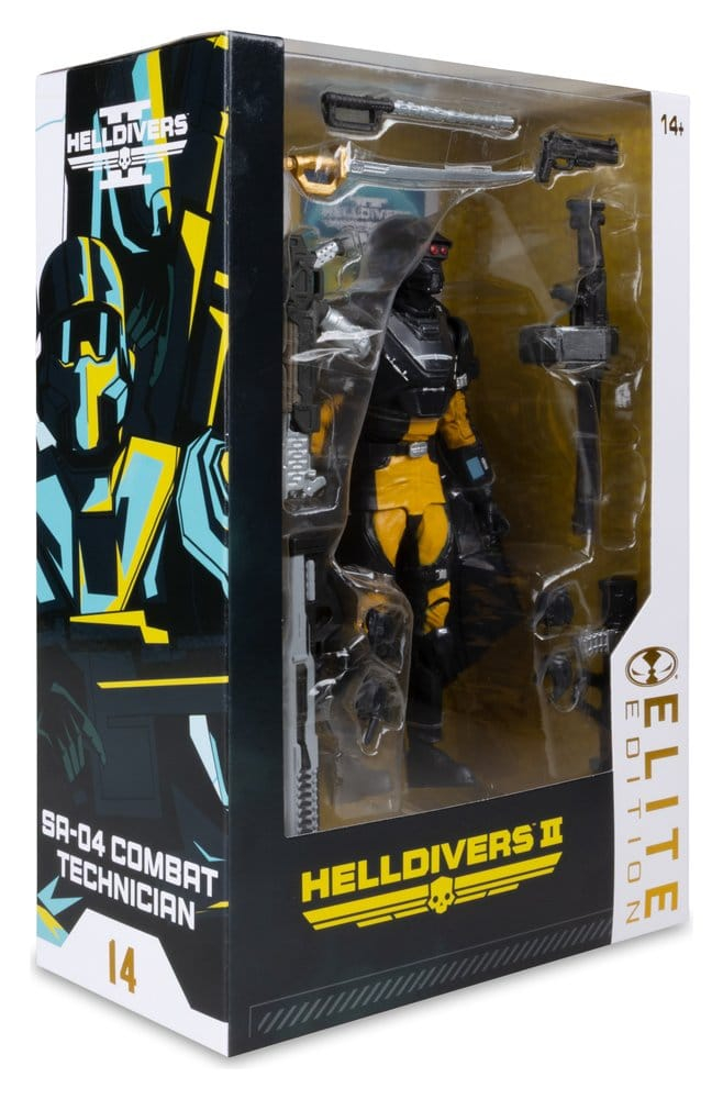 Helldivers 2 Elite Edition Action Figure SA-04 Combat Technician 18 cm [8]