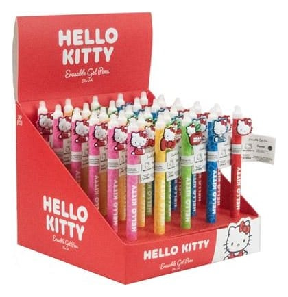 Hello Kitty Erasable Gel Pen Poses Display (30) [2]