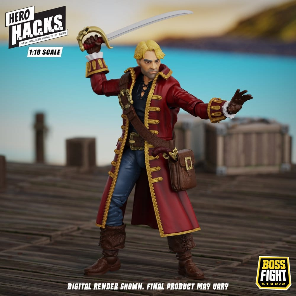 Hero H.A.C.K.S. Core Action Figure 1/18 Heroes and Villains Wave 1 John Bradford: Captain of the Temporal Voyager [9]