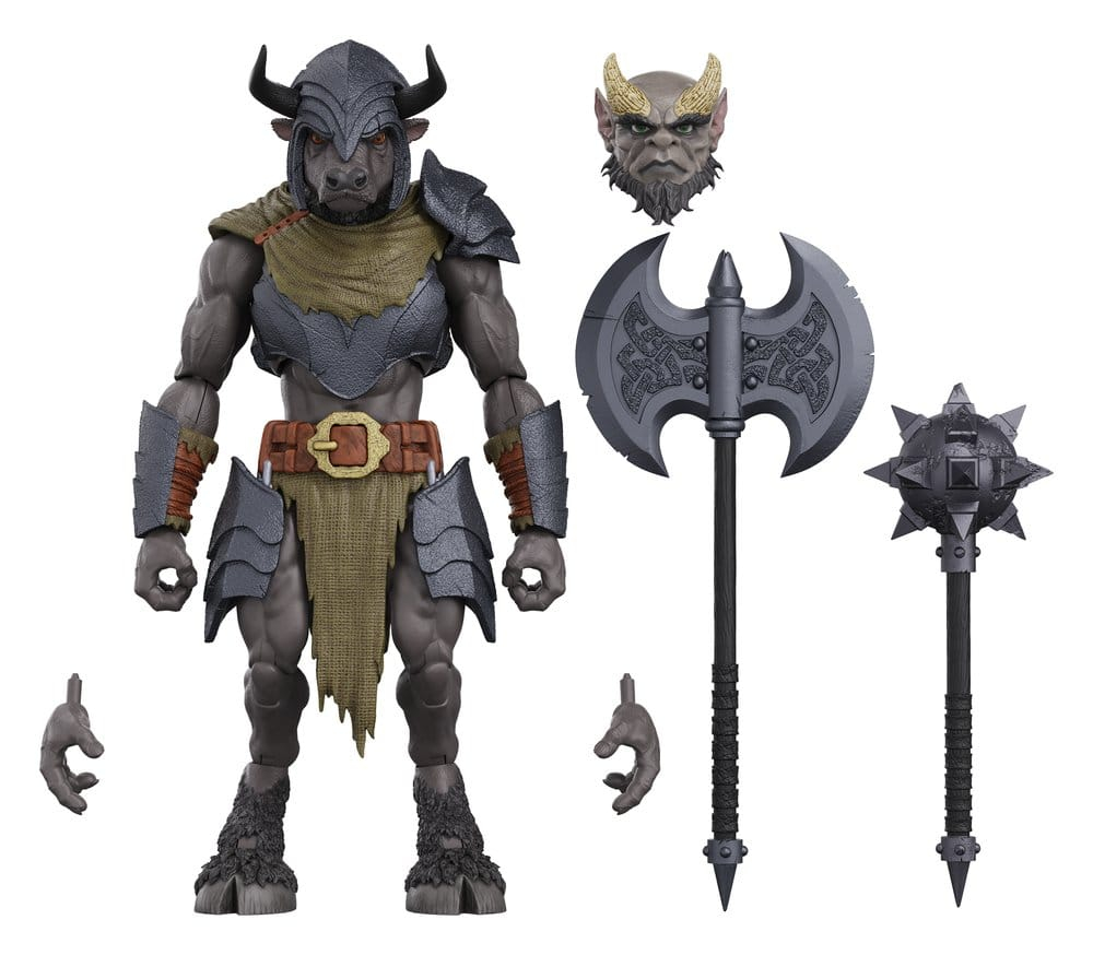 Hero H.A.C.K.S. Core Action Figure 1/18 Heroes and Villains Wave 1 Minos Auroxos: Labyrinthian Warrior [7]