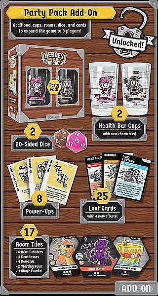 Heroes of Barcadia: Party Pack Expansion [2]