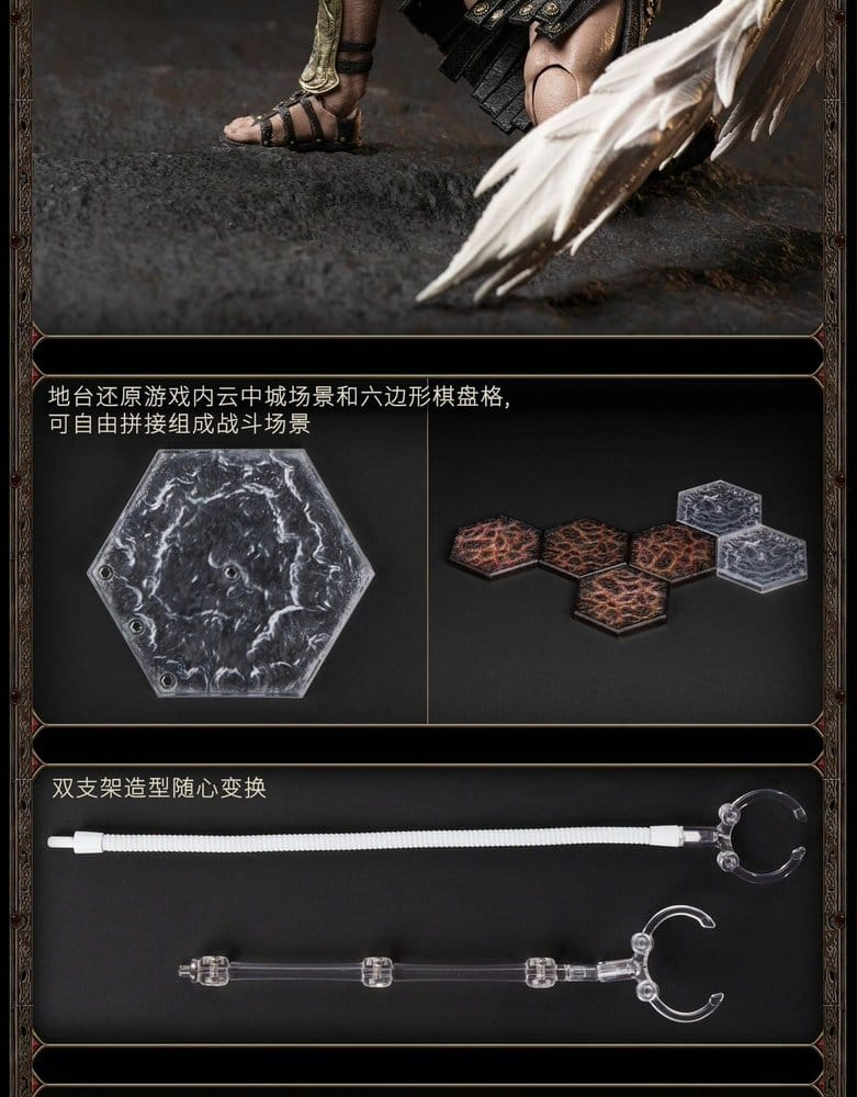 Heroes of Might and Magic III Action Figure 1/12 Archangel (Deluxe Version) 15 cm [6]