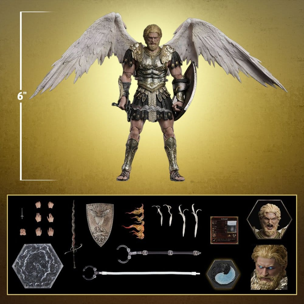 Heroes of Might and Magic III Action Figure 1/12 Archangel (Deluxe Version) 15 cm [7]