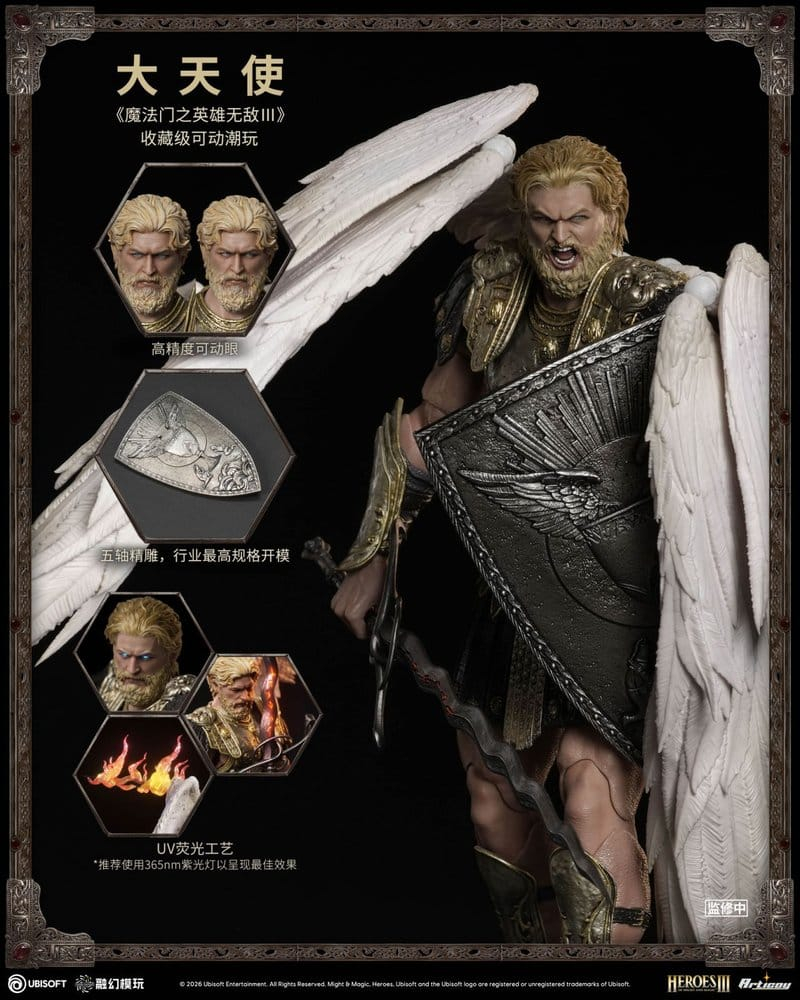 Heroes of Might and Magic III Action Figure 1/12 Archangel (Deluxe Version) 15 cm [3]