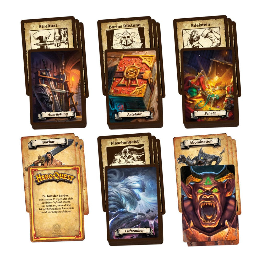HeroQuest Board Game Der Aufbruch *German Version* [5]