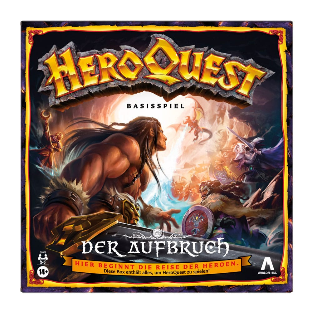 HeroQuest Board Game Der Aufbruch *German Version* [7]