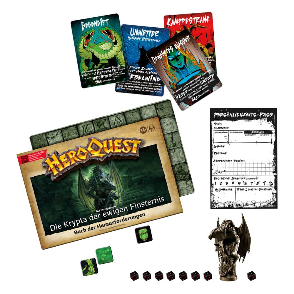 HeroQuest Board Game Expansion Die Krypta der ewigen Finsternis Quest Pack *German Version* [7]