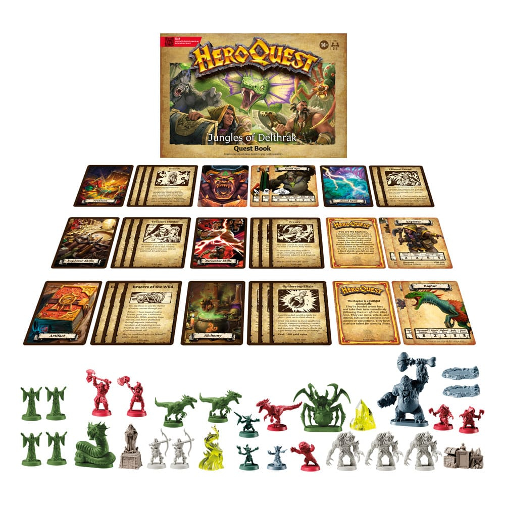 HeroQuest Board Game Expansion Jungles of Delthrak Quest Pack *English Version* [6]