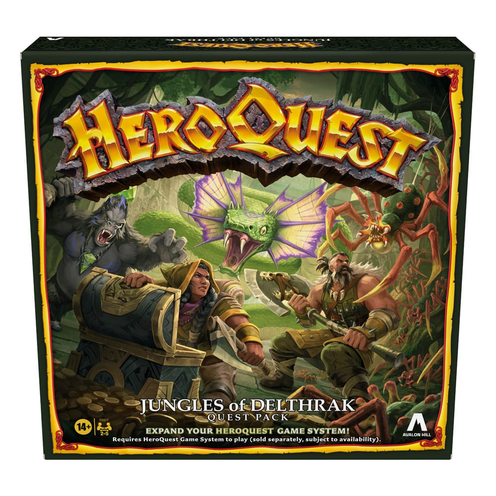 HeroQuest Board Game Expansion Jungles of Delthrak Quest Pack *English Version* [7]