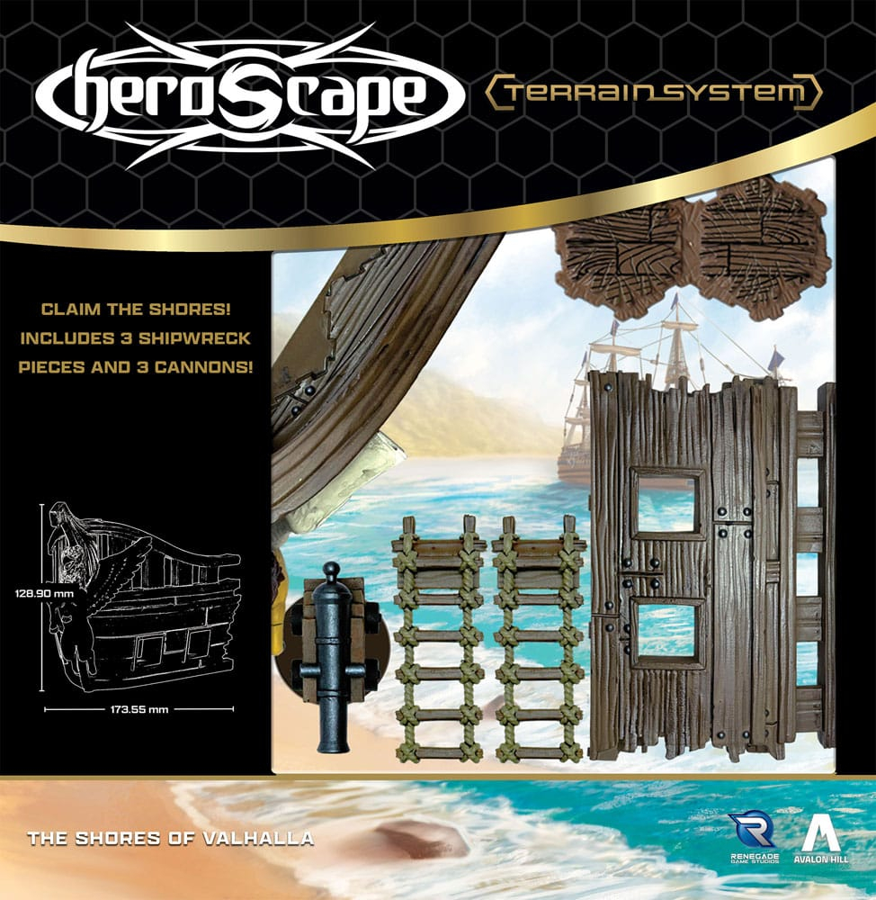 Heroscape Terrain Expansion Shores of Valhalla *English Version* [4]