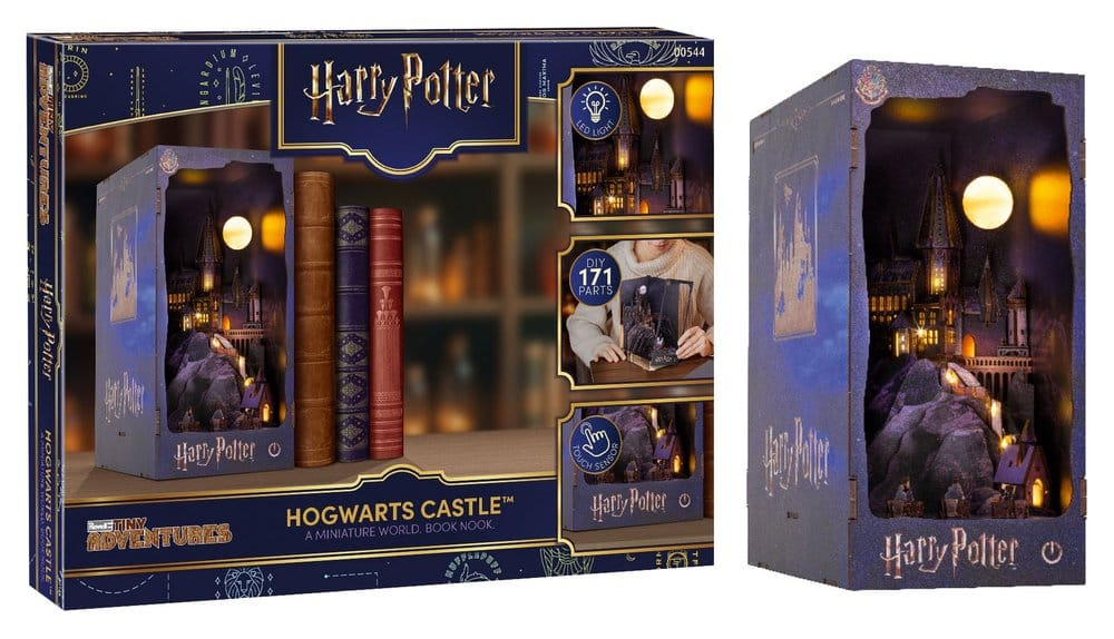 Hogwarts Castle Book Nook - Diorama Miniaturala cu LED [5]