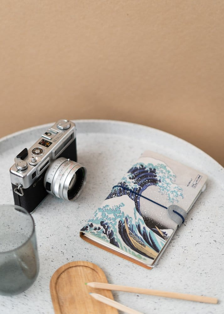 Hokusai Travel Journal The Great Wave of Kanagawa 20 cm [3]