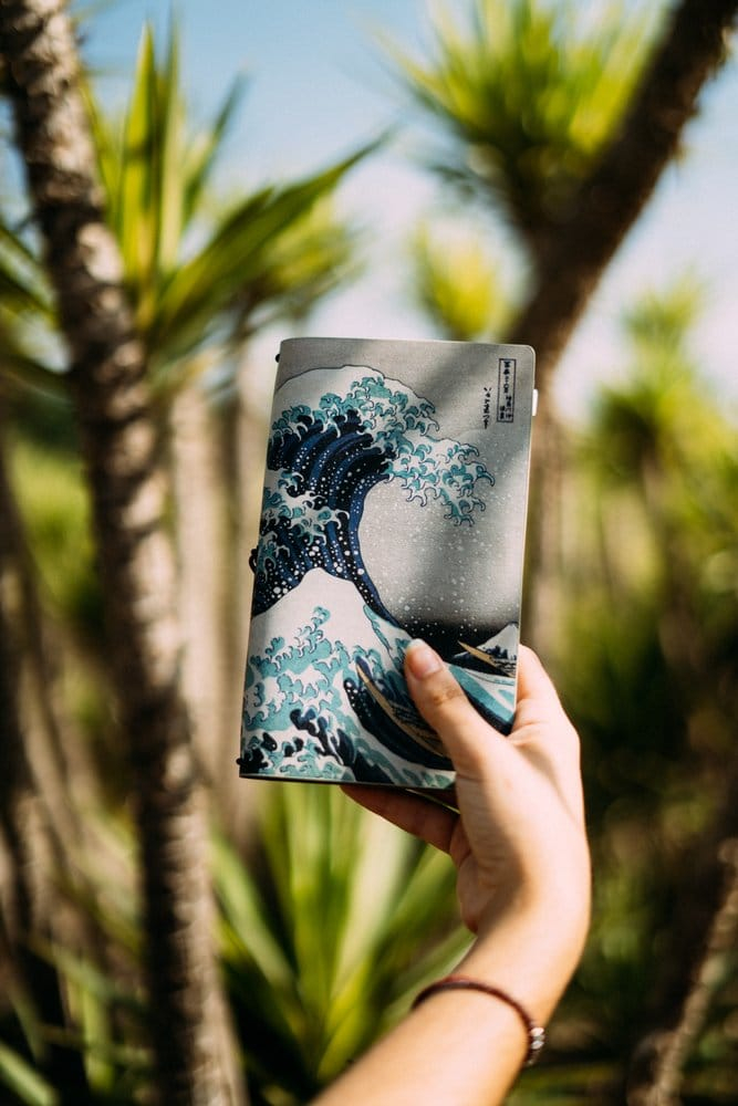 Hokusai Travel Journal The Great Wave of Kanagawa 20 cm [6]