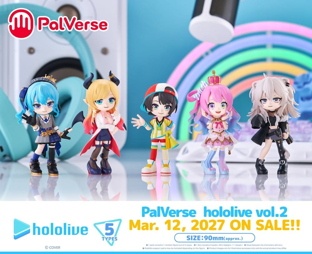 Hololive Production PalVerse Mini Figures Vol.2 Blind Box Display (6) [15]