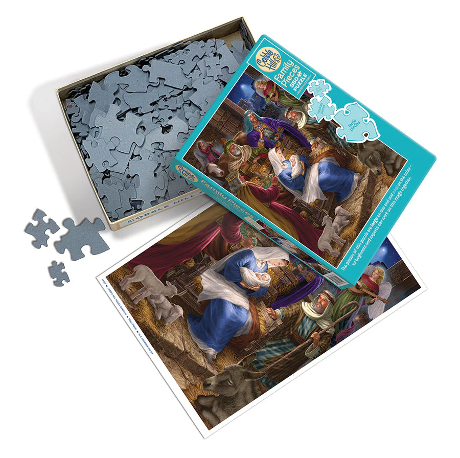 Holy Night Family – Puzzle 350 piese [2]