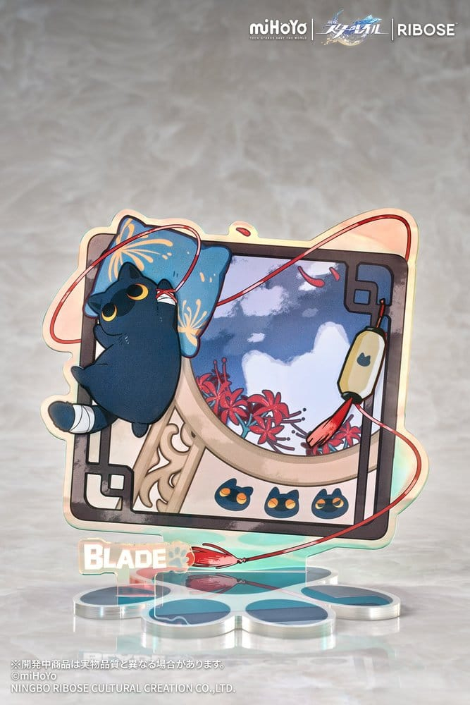 Honkai: Star Rail Rise Up+ Chibi Cat Series Chibi Figure Blade Ver. 19 cm [5]