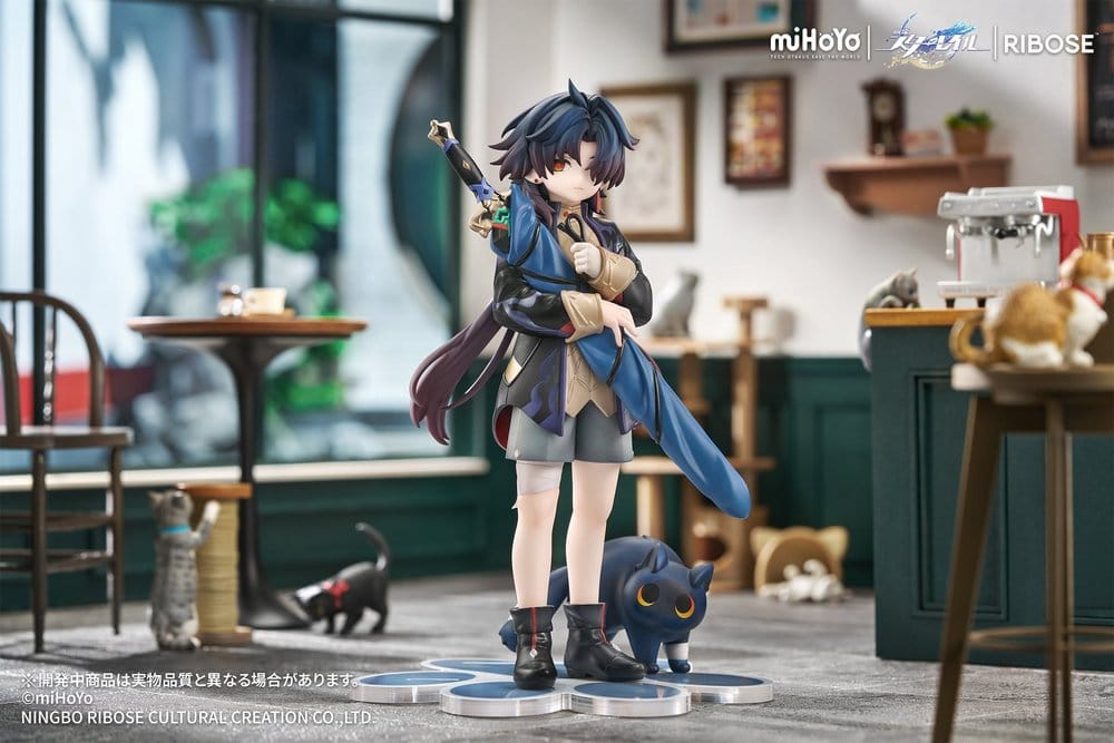 Honkai: Star Rail Rise Up+ Chibi Cat Series Chibi Figure Blade Ver. 19 cm [8]