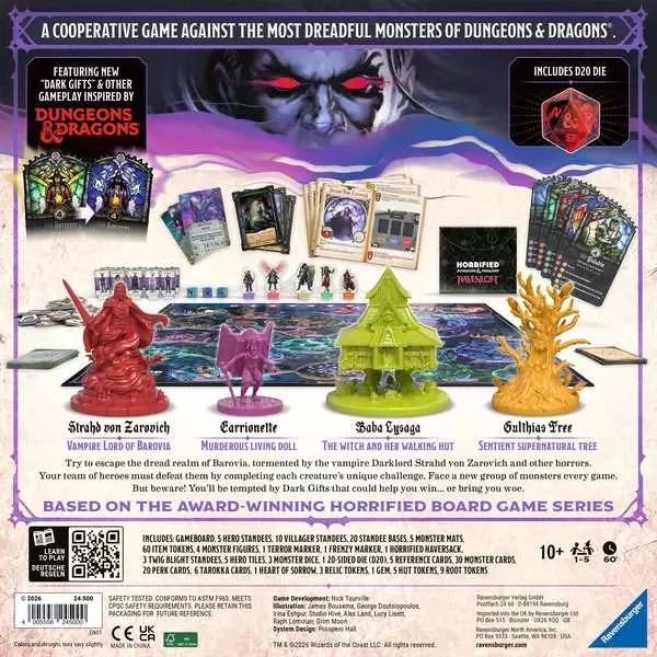 Horrified: Dungeons & Dragons – Ravenloft | Joc Cooperativ, Engleza [2]