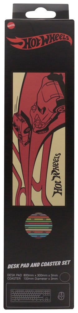 Hot Wheels Desk Pad & Coaster Set [10]