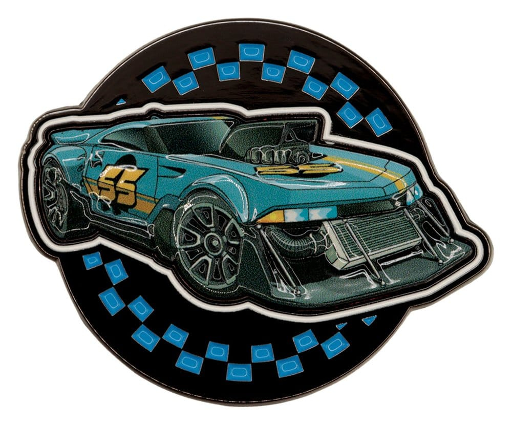 Hot Wheels Mystery Pin Badges Blind Box Display (12) [18]