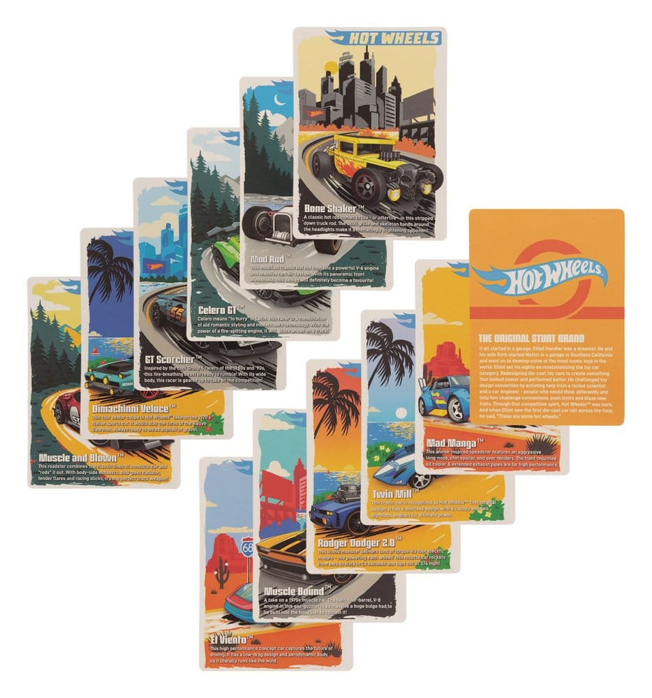 Hot Wheels Mystery Pin Badges Blind Box Display (12) [2]
