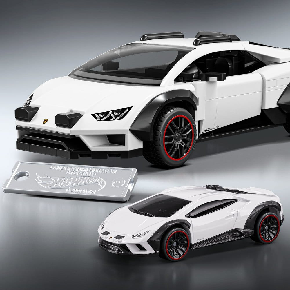 Hot Wheels Speed Mattel Brick Shop Building Set 1/32 Lamborghini Huracán Sterrato [4]