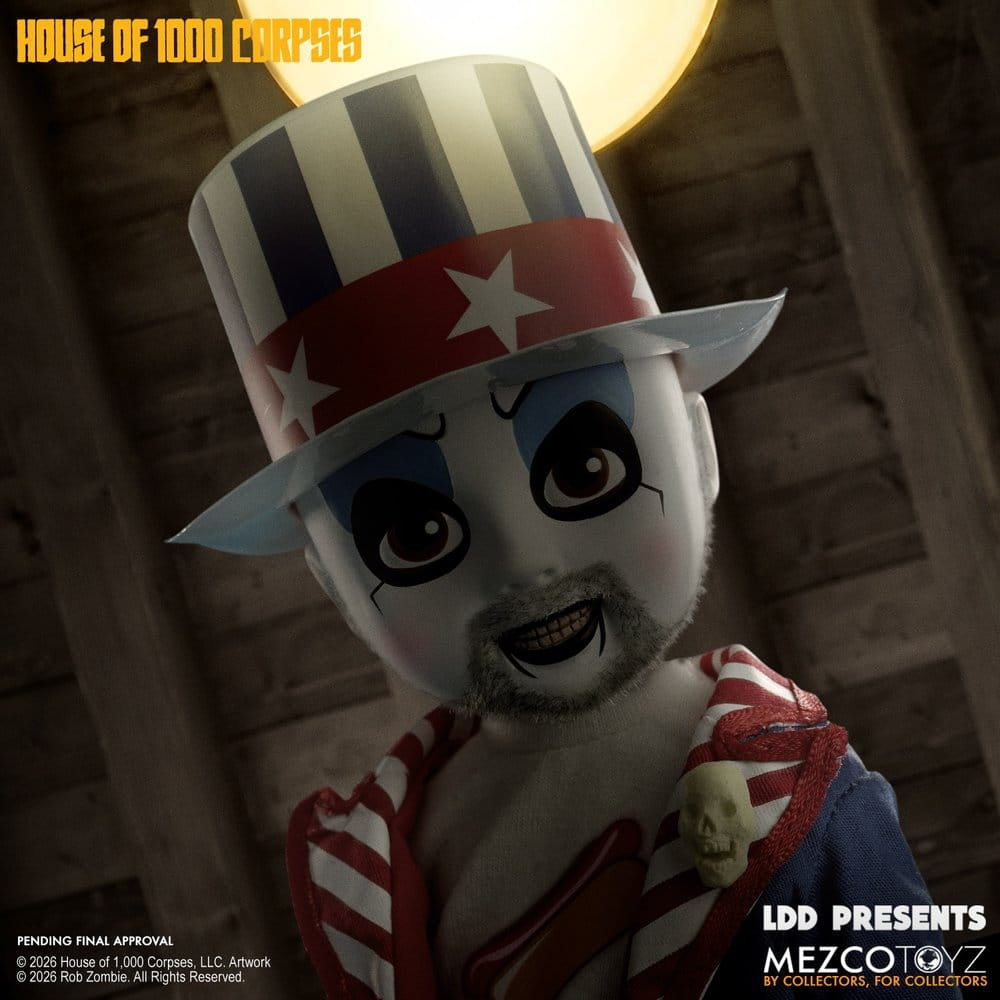 House of 1000 Corpses LDD Presents Doll Captain Spaulding 25 cm [2]
