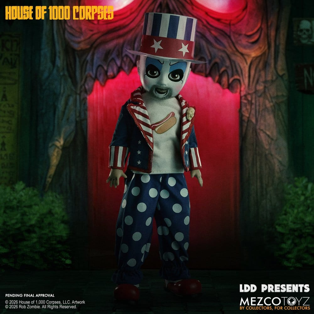 House of 1000 Corpses LDD Presents Doll Captain Spaulding 25 cm [8]