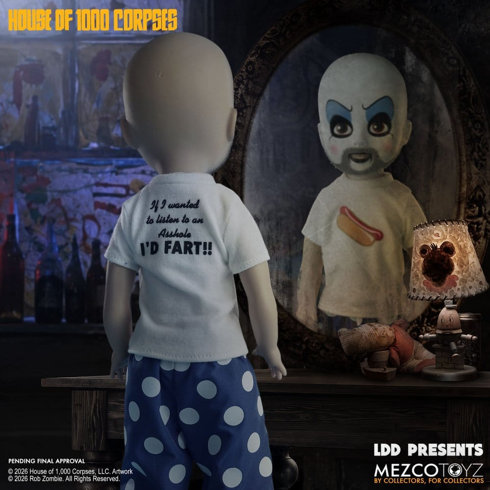 House of 1000 Corpses LDD Presents Doll Captain Spaulding 25 cm [5]