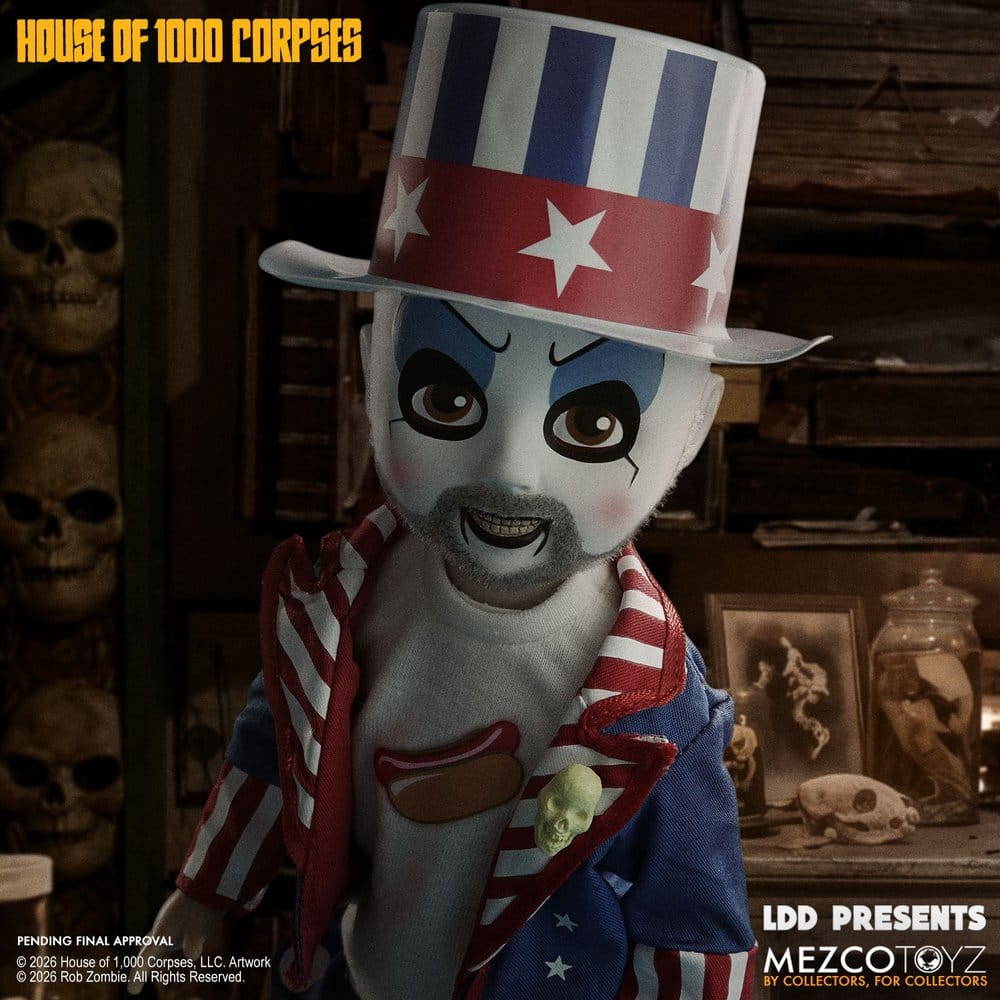 House of 1000 Corpses LDD Presents Doll Captain Spaulding 25 cm [4]
