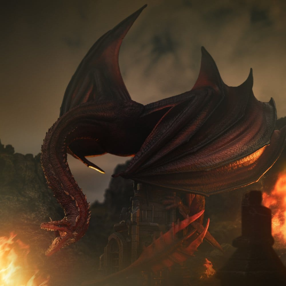 House of the Dragon Icons Statue Caraxes 36 cm [12]