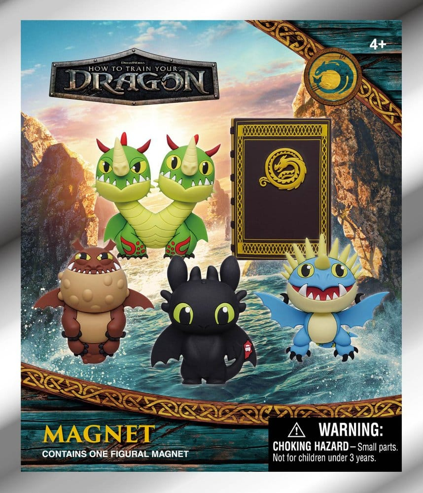How to Train Your Dragon Magnets blind pack Series 1 Display (12) [2]
