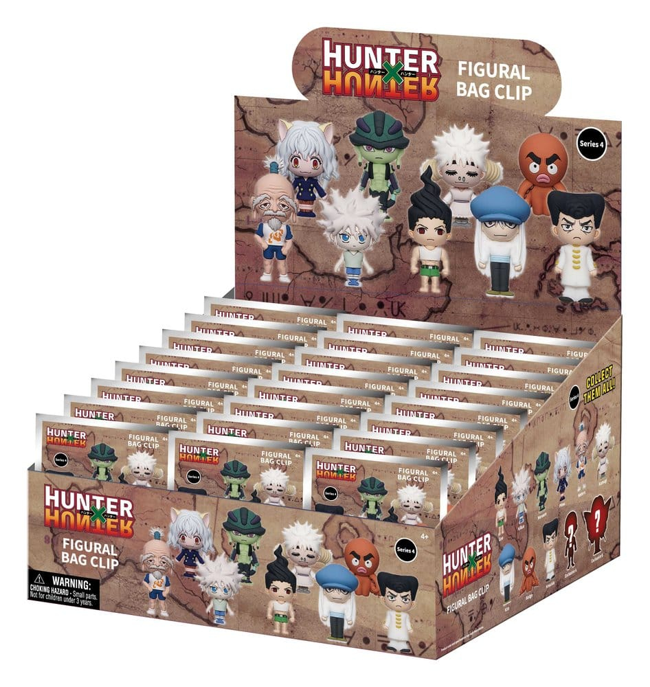 Hunter x Hunter 3D PVC Bag Clips Series 4 Blind Bag Display (24) [2]