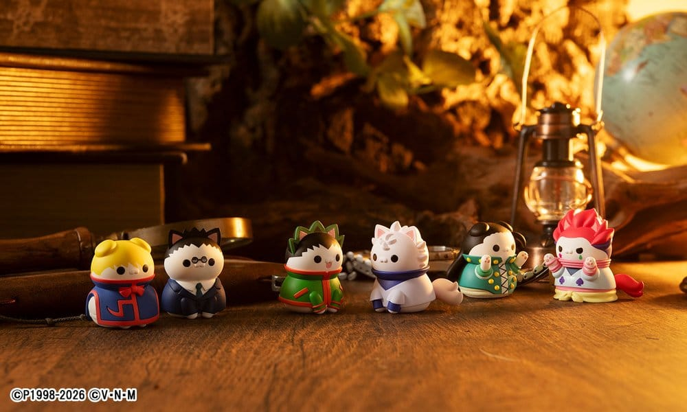 Hunter x Hunter Mega Cat Project Mini Figures Nyanter x Nyanter Hunter x Cat 3 cm Blind Box Assortment (8) [8]