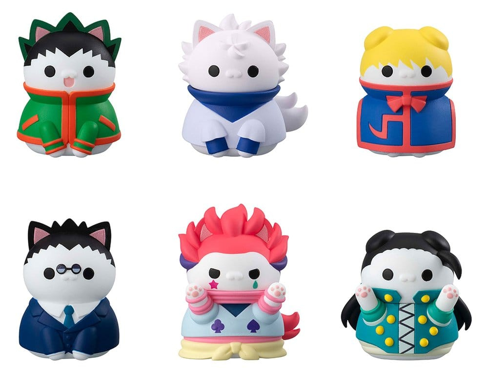 Hunter x Hunter Mega Cat Project Mini Figures Nyanter x Nyanter Hunter x Cat 3 cm Blind Box Assortment (8) [11]