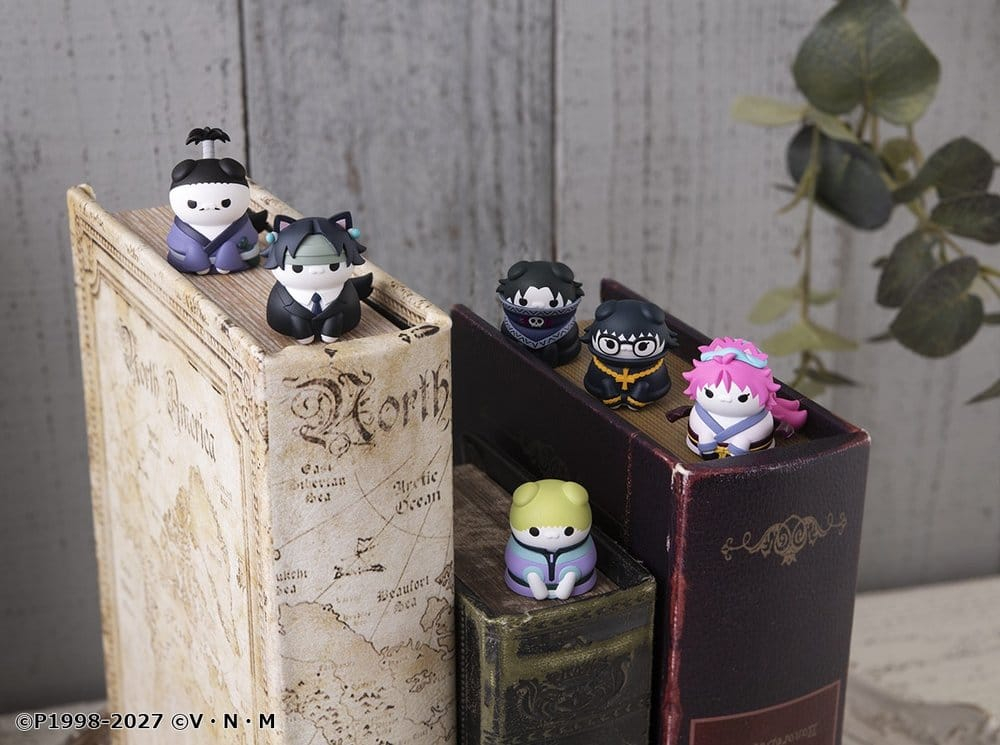 Hunter x Hunter Mega Cat Project Mini Figures Nyanter x Nyanter the Phantom Troupe x Cat 3 cm Blind Box Display (8) [8]