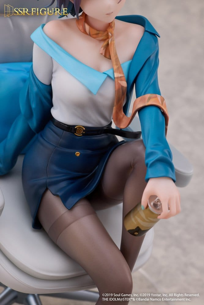 Idolmaster Shiny Colors x Mahjong Soul SSR PVC Statue 1/7 Asakura Tooru Leisurely Grace Ver. 21 cm [18]