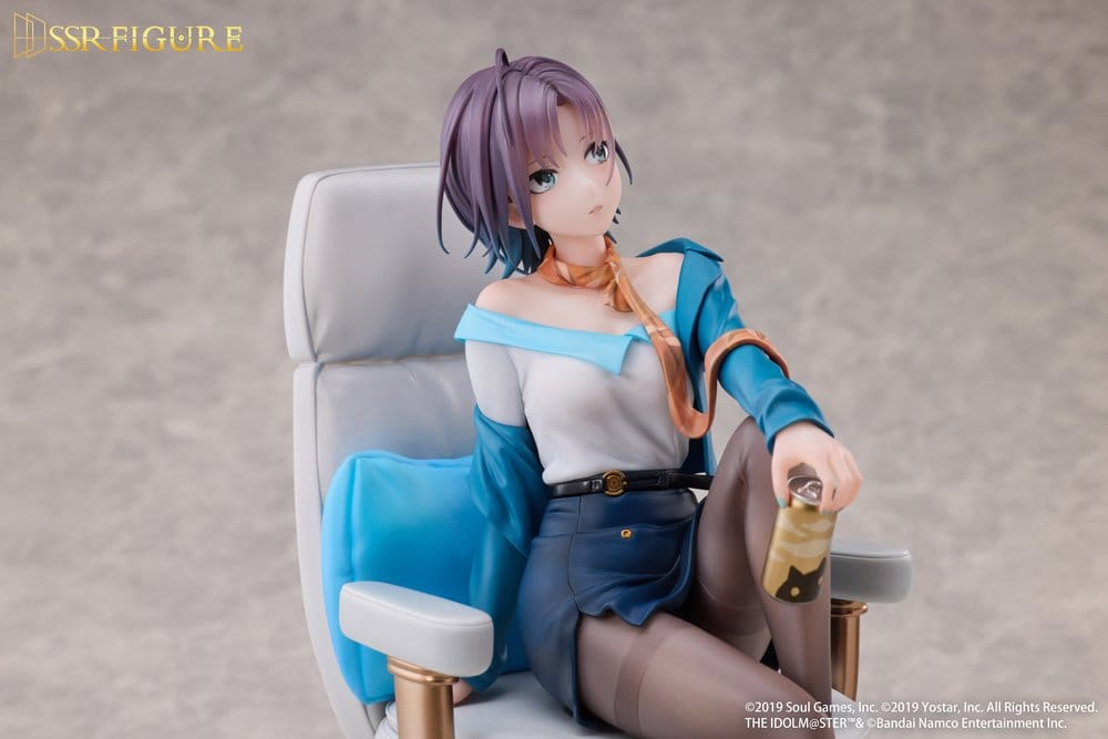 Idolmaster Shiny Colors x Mahjong Soul SSR PVC Statue 1/7 Asakura Tooru Leisurely Grace Ver. 21 cm [17]