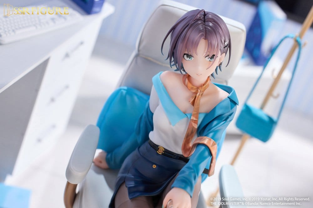 Idolmaster Shiny Colors x Mahjong Soul SSR PVC Statue 1/7 Asakura Tooru Leisurely Grace Ver. 21 cm [6]