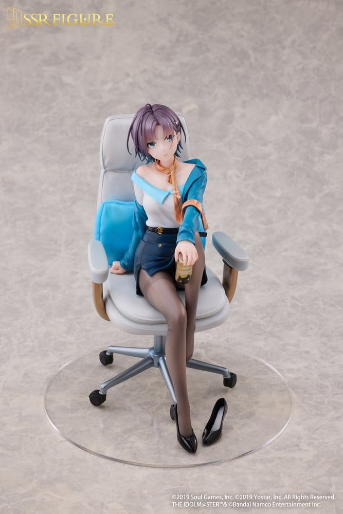 Idolmaster Shiny Colors x Mahjong Soul SSR PVC Statue 1/7 Asakura Tooru Leisurely Grace Ver. 21 cm [15]