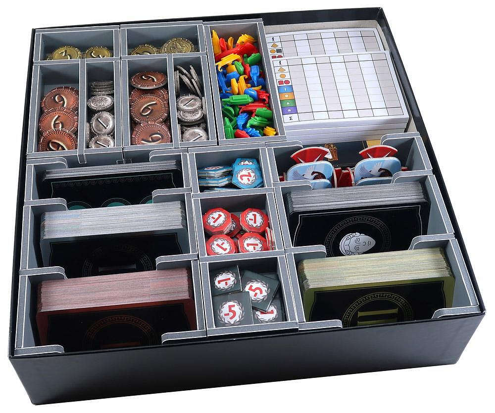 Insert organizator 7 Wonders 2nd Edition + Extensii (Armada, Cities, Leaders) [4]