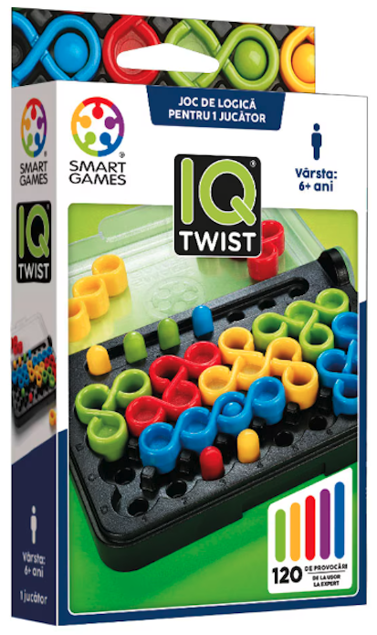 IQ Twist – Joc de logica compact cu 120 de provocari [1]